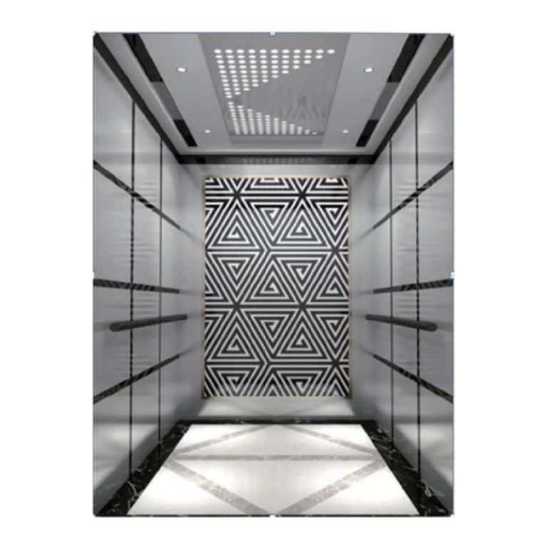 5 Floor 5 Stop 630kg passenger lift system by Home Lift Elevator