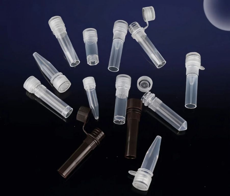 Safe 2.0ml Cryotube with Internal Caps by Scantrik