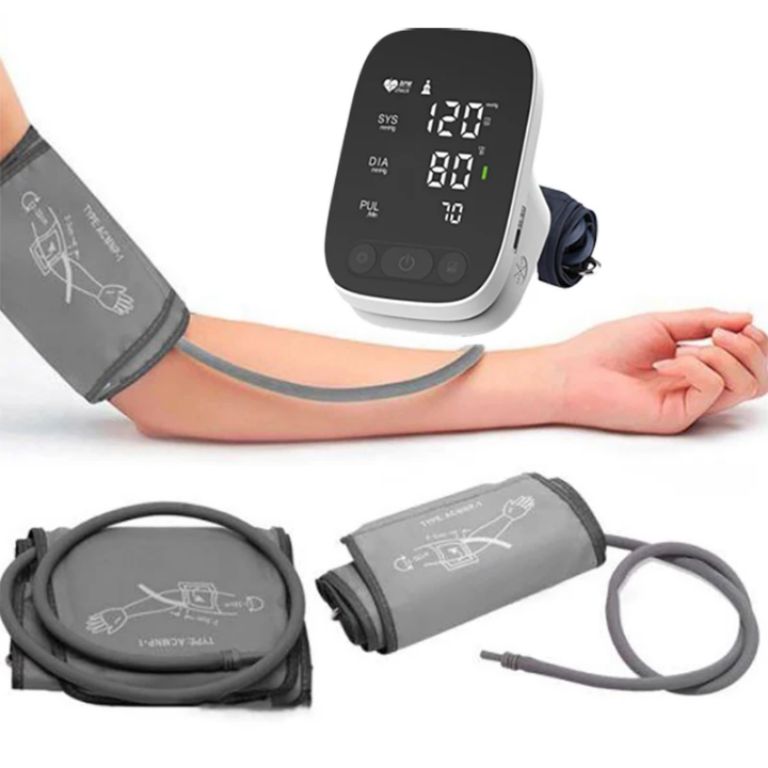 Automatic Blood Pressure Monitor with Adjustable Cuff by Scantrik