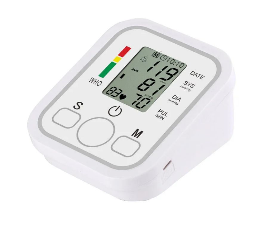 Digital Blood Pressure Monitor Upper Arm Adult Cuff by Scantrik