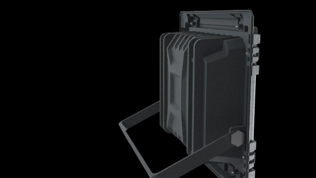 200W Solar Garden Flood Lamp by Hiphen Solutions