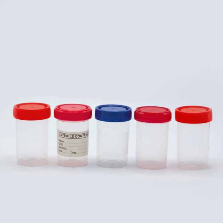 Lab Plastic Sterile Urine Container by Scantrik
