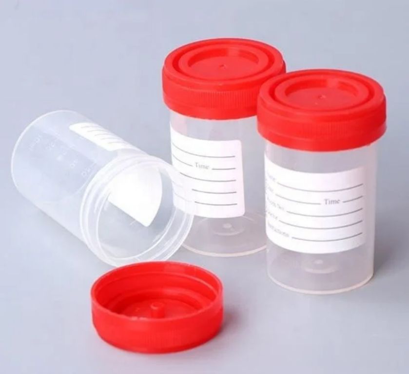 Sterilized Individual Sample Cup with Cover by Scantrik