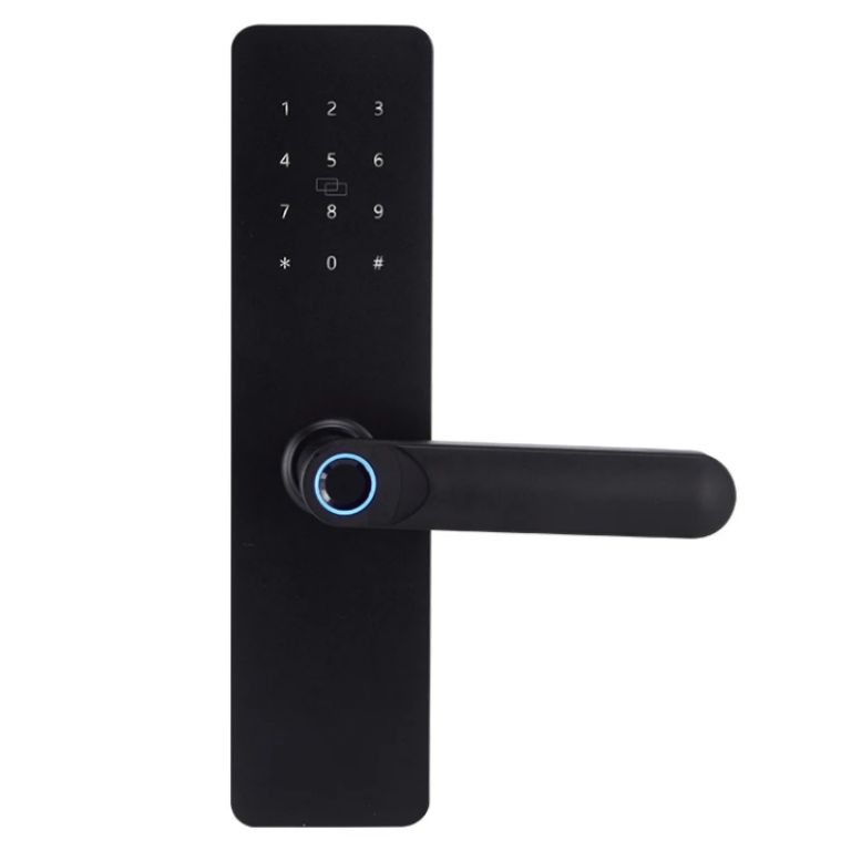 Smart Home Lock with Key Option by Hiphen Solutions