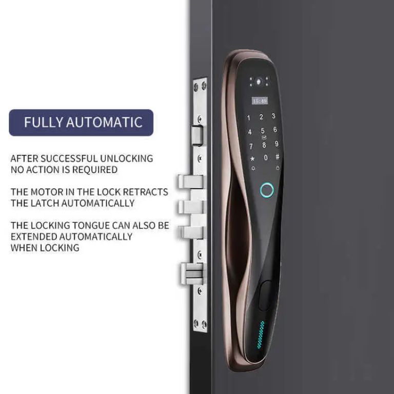 Key and App Operated Smart Lock by Hiphen Solutions