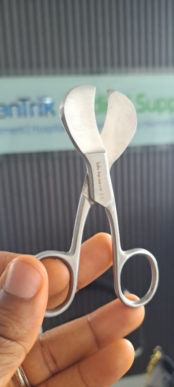Premium Quality Umbilical Cord Scissors 10cm by Scantrik