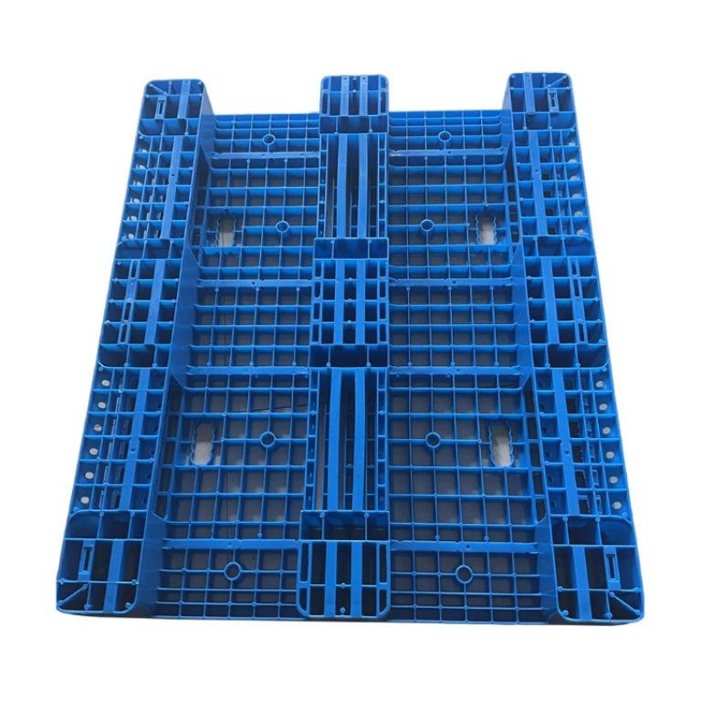 Four Corner Heavy Duty Industrial Plastic Pallet by Scantrik