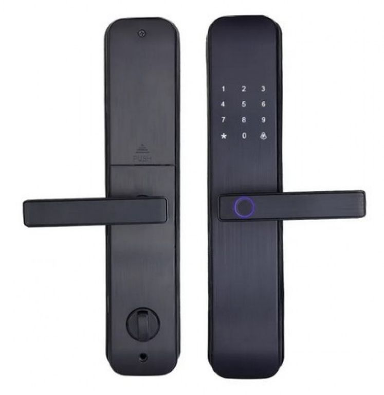 Smart Lock with Keypad and Key Override by Hiphen Solutions