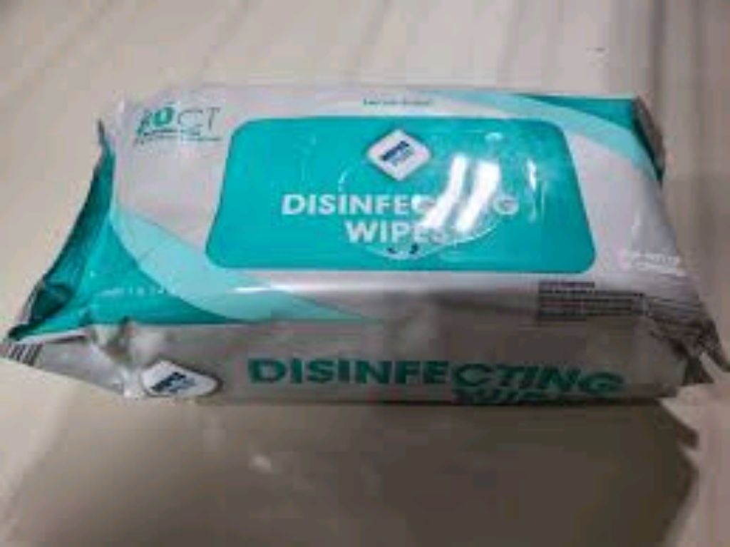 Medical Cleaning Wipes Plus Disinfectant Wipe by Scantrik