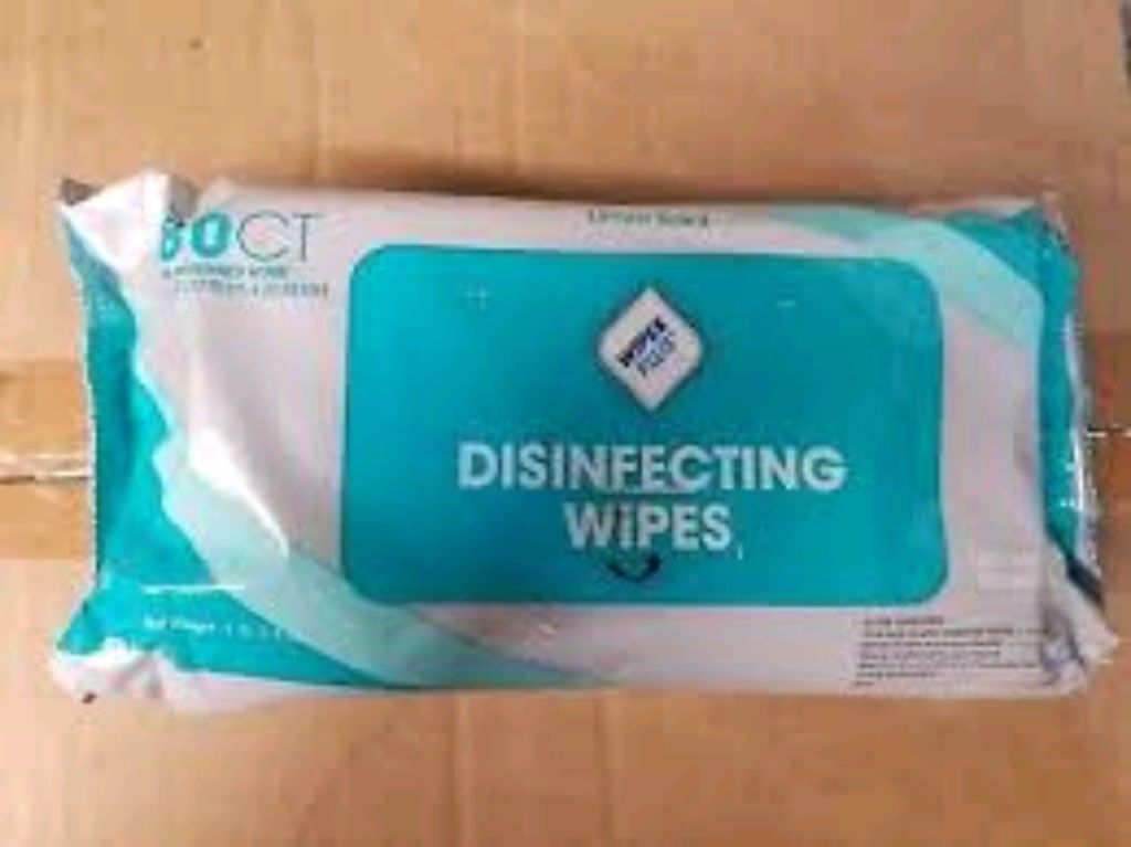 Antibacterial Wipes Plus Disinfectant Wipe (Pack) by Scantrik