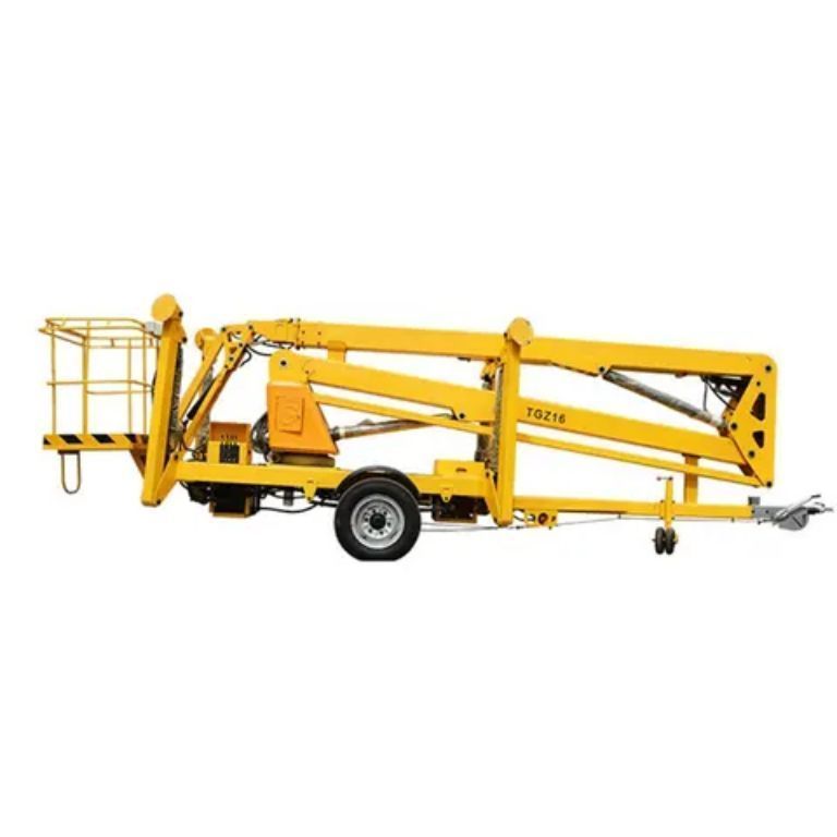 Hydraulic spider crane lift by Home lift elevator
