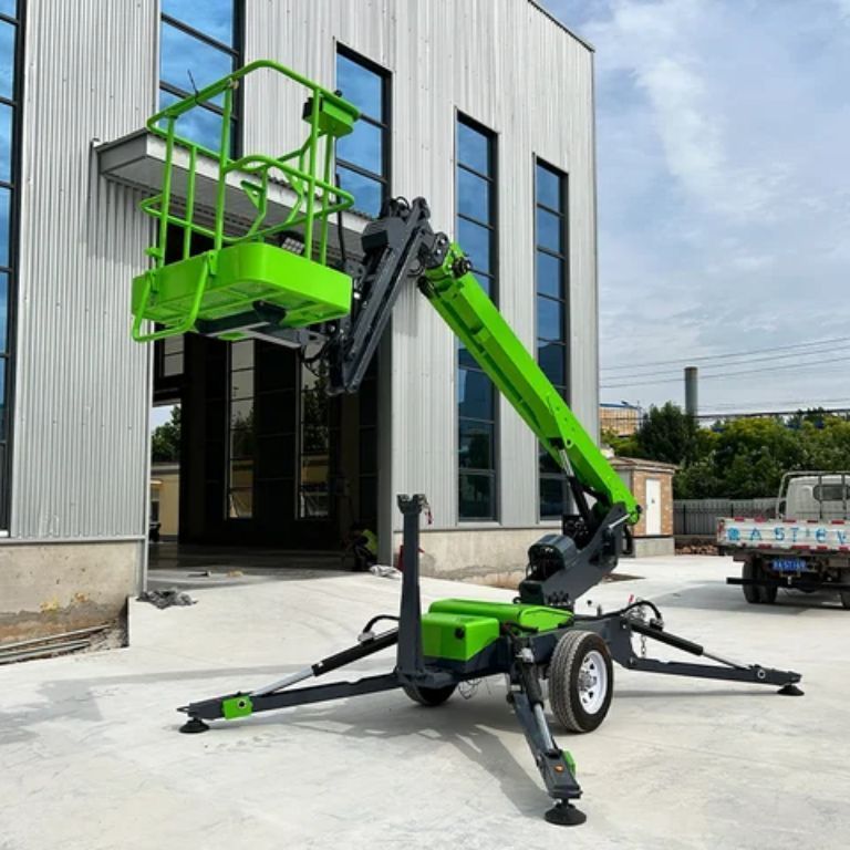 Towable trailer mast boom lift by Home lift elevator