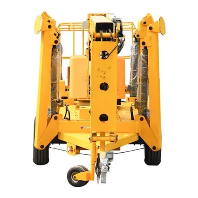Towable rental boom lift by Home lift elevator