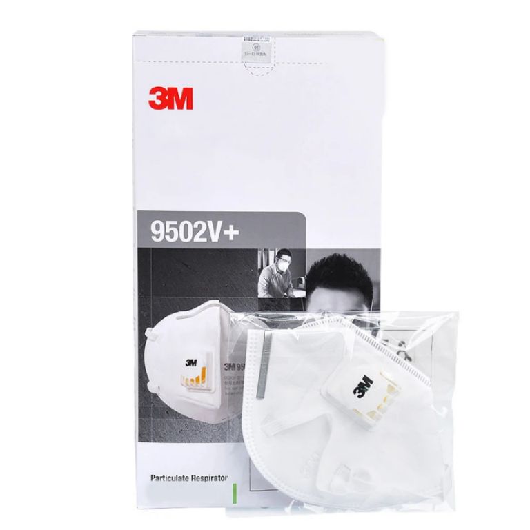 Industrial 3M 9502+ Face Mask by Scantrik