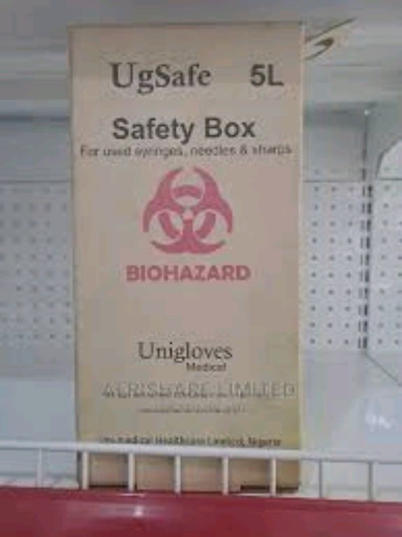 Cheap 50L Biohazard Safety Brown Box (25pcs) by Scantrik