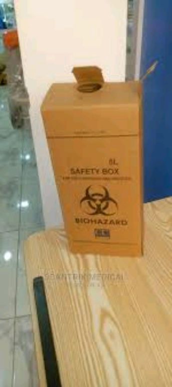 Clinical 5L Biohazard Safety Brown Box (25pcs) by Scantrik