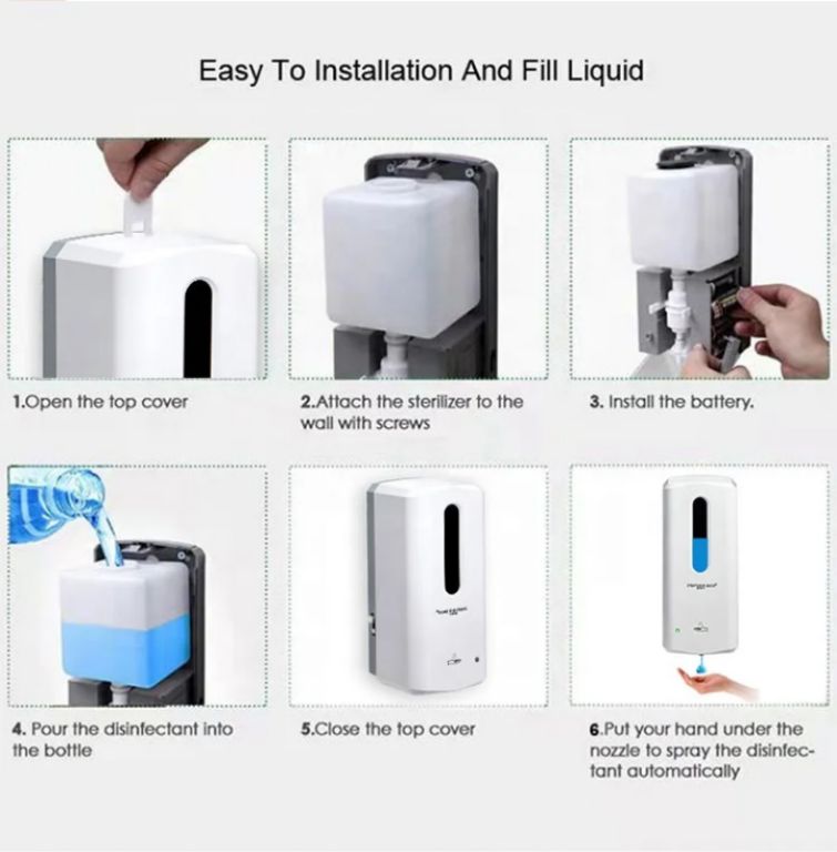 Battery-Powered Soap Dispenser by Hiphen Solutions