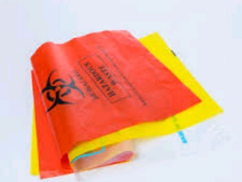 Flat Medical 50pcs Biohazard Bag by Scantrik