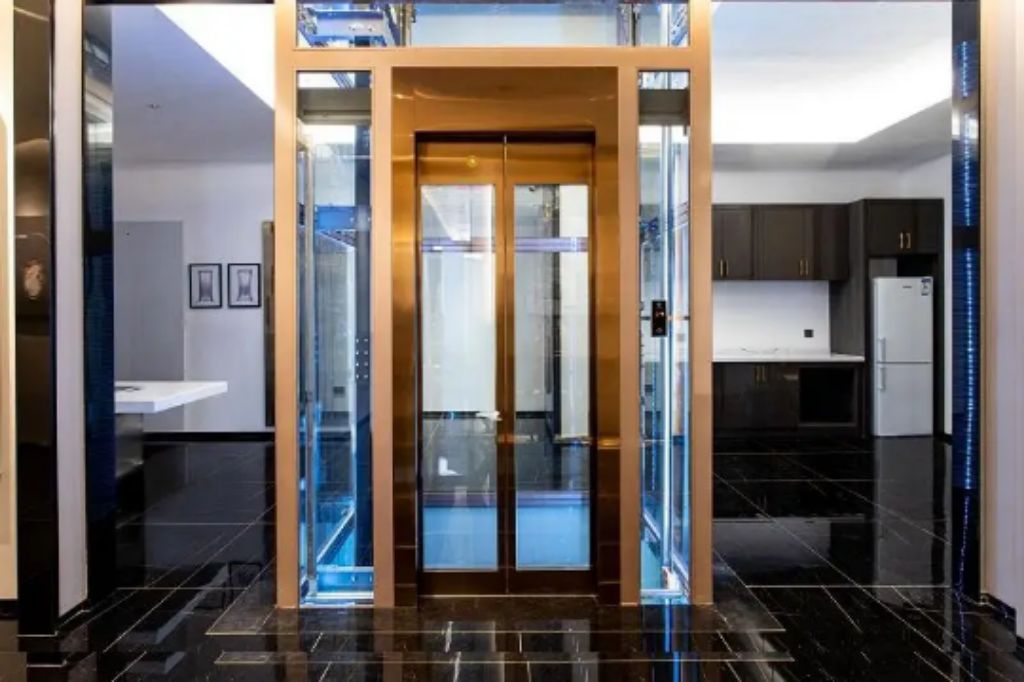 Vacuum home elevator lift system by Home lift elevator