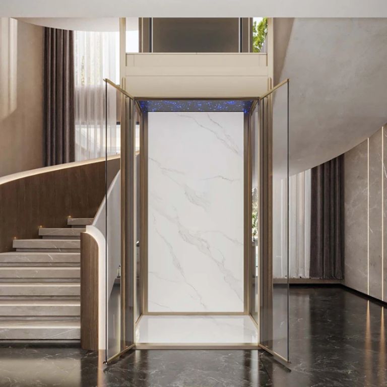 2 persons pve pneumatic vacuum elevator by Home lift elevator