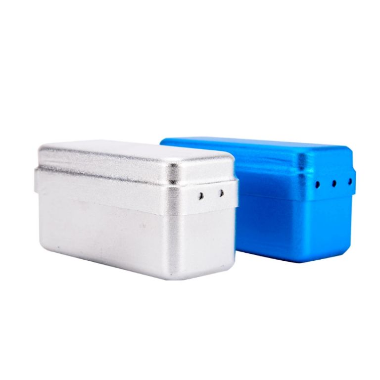 Dental Hole Bur Files Disinfectant Box by Scantrik