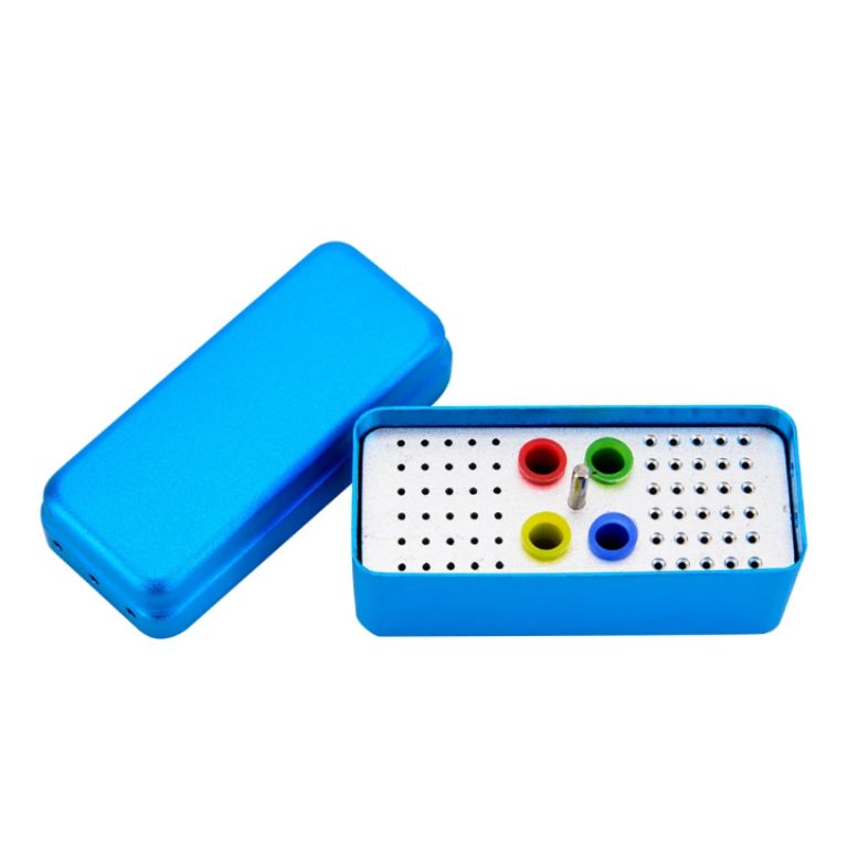 60 Holes Dental Bur Disinfectant Box by Scantrik