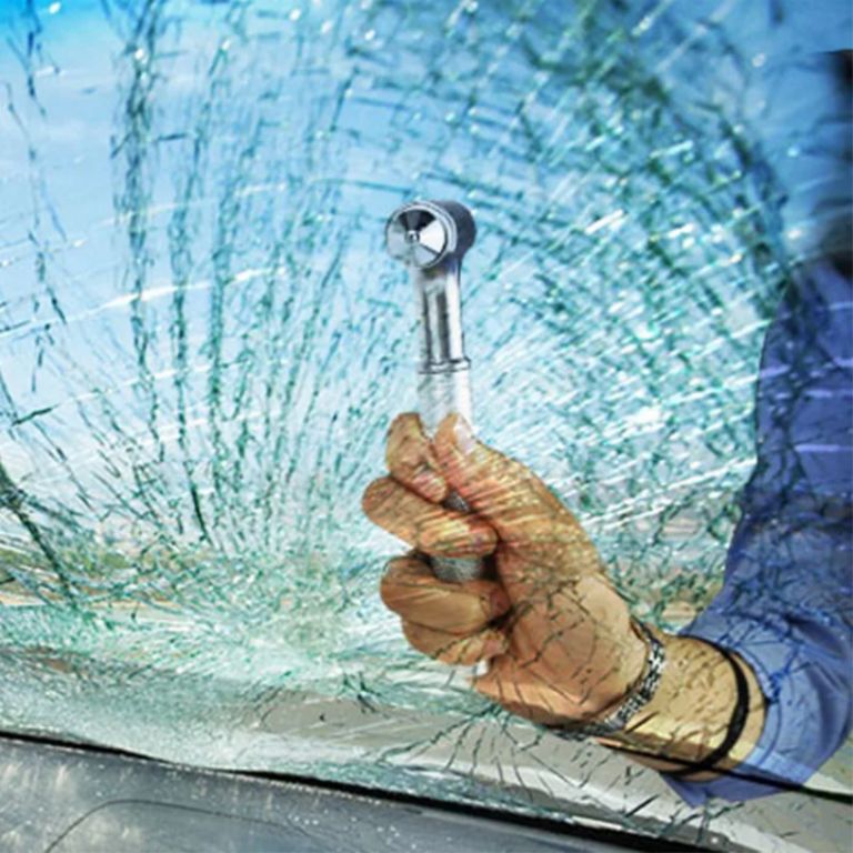 Window Breaker & Seatbelt Cutter by Hiphen Solutions