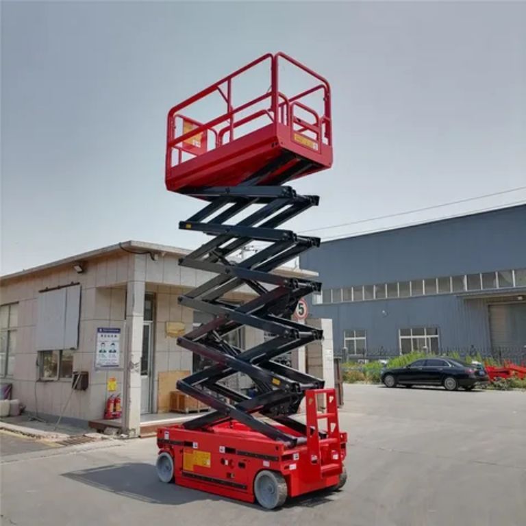 Construction lift platform by Home lift elevator .