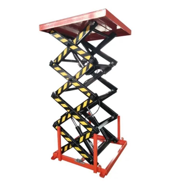 Aerial boomlift by home lift elevator