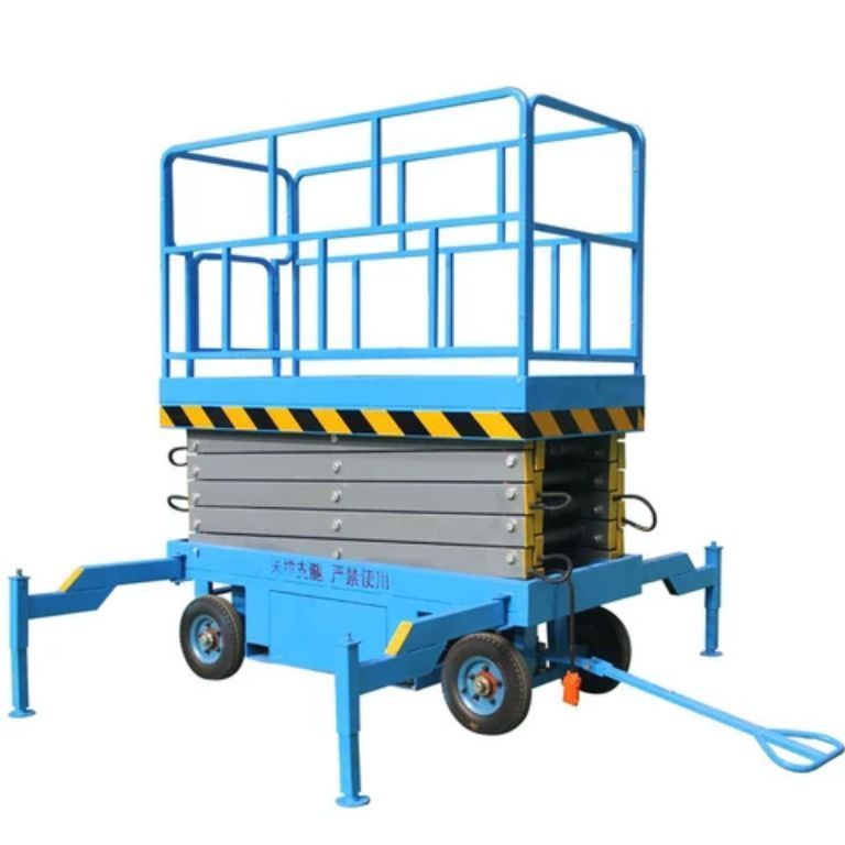Curved Arm Towable Track Electric Boomlift by Home lift elevator