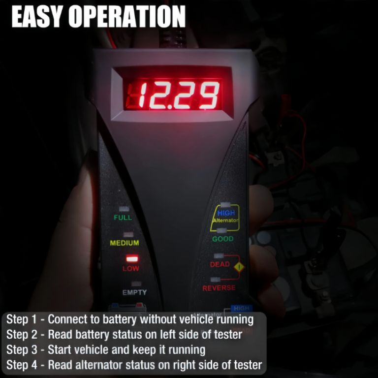 Battery Power Tester by Hiphen Solutions