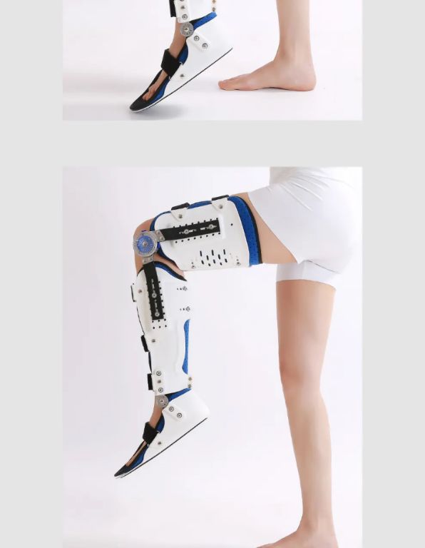 Knee Ankle Foot Fixed Adjustable Brace by Scantrik