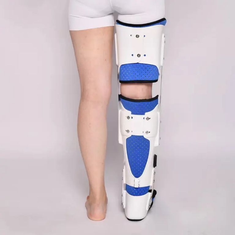 Professional Adjustable Knee Ankle Foot Fixation Brace by Scantrik
