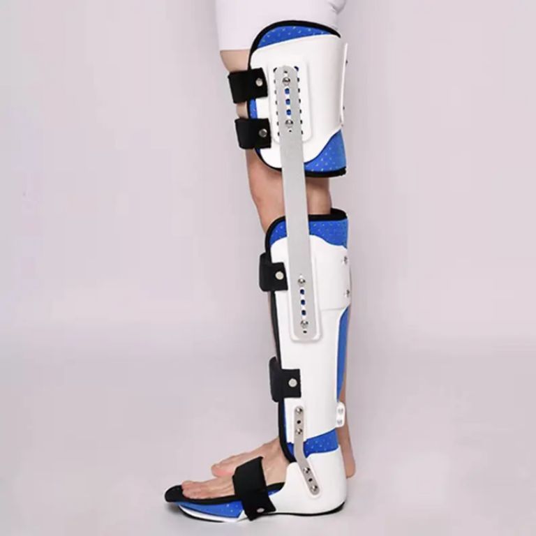 Adjustable Durable Knee Ankle Foot Fixation Brace by Scantrik