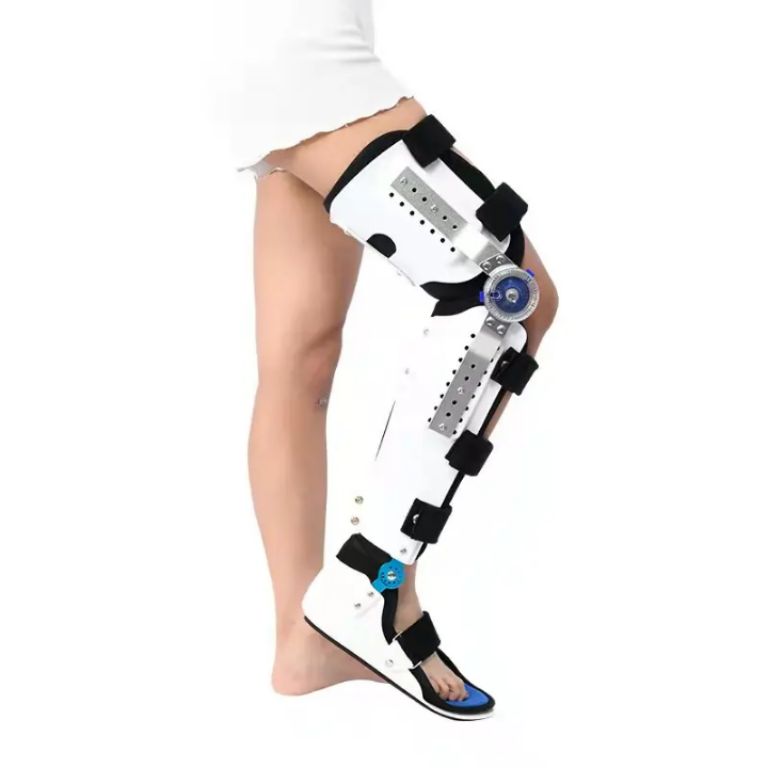 Knee Ankle Foot Adjustable Fixed Brace by Scantrik