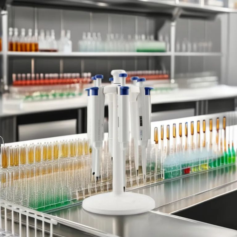 Smart Adjustable Pipette 10-100µL by Scantrik