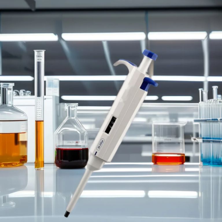 Healthcare Adjustable Pipette 10-100µL by Scantrik