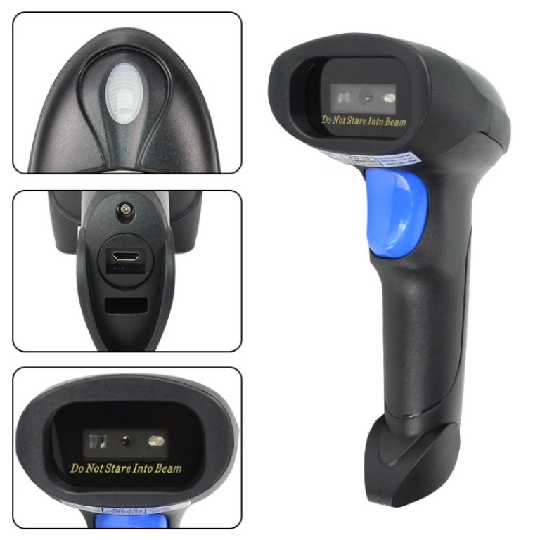 High-Speed Laser Barcode Scanner by Hiphen Solutions