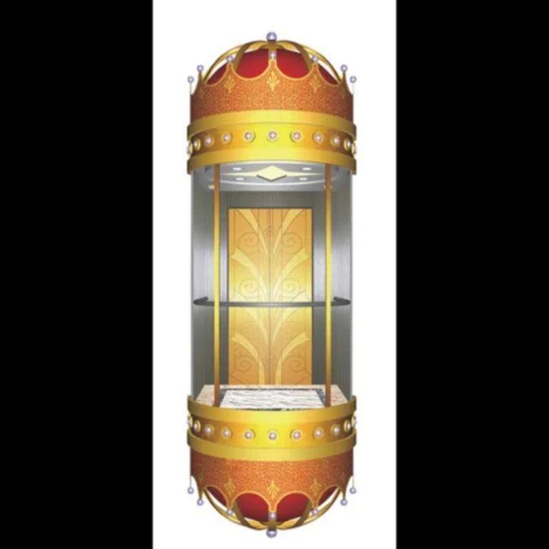 Panoramic capsule glass lift by Home lift elevator