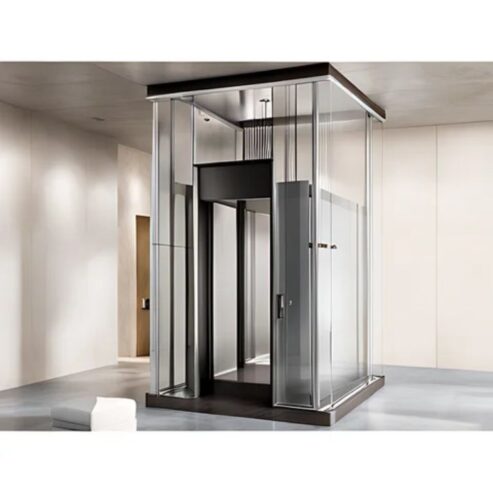 Traction conventional MRL elevator by Home lift elevator