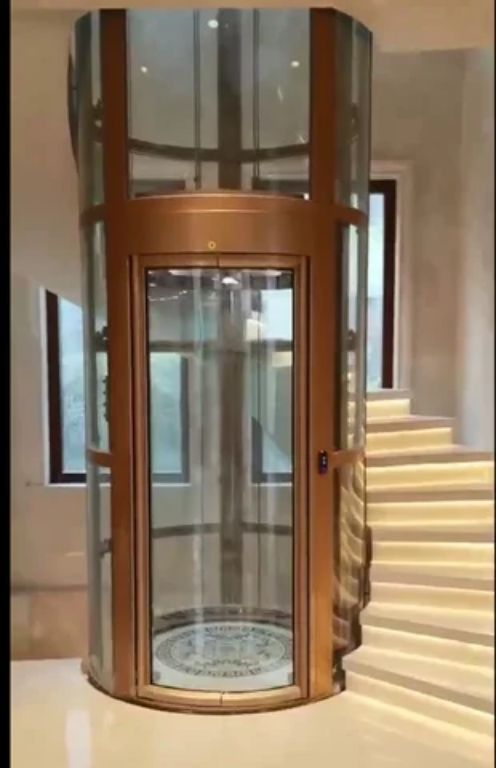 Machine roomless elevator system by Home lift elevator
