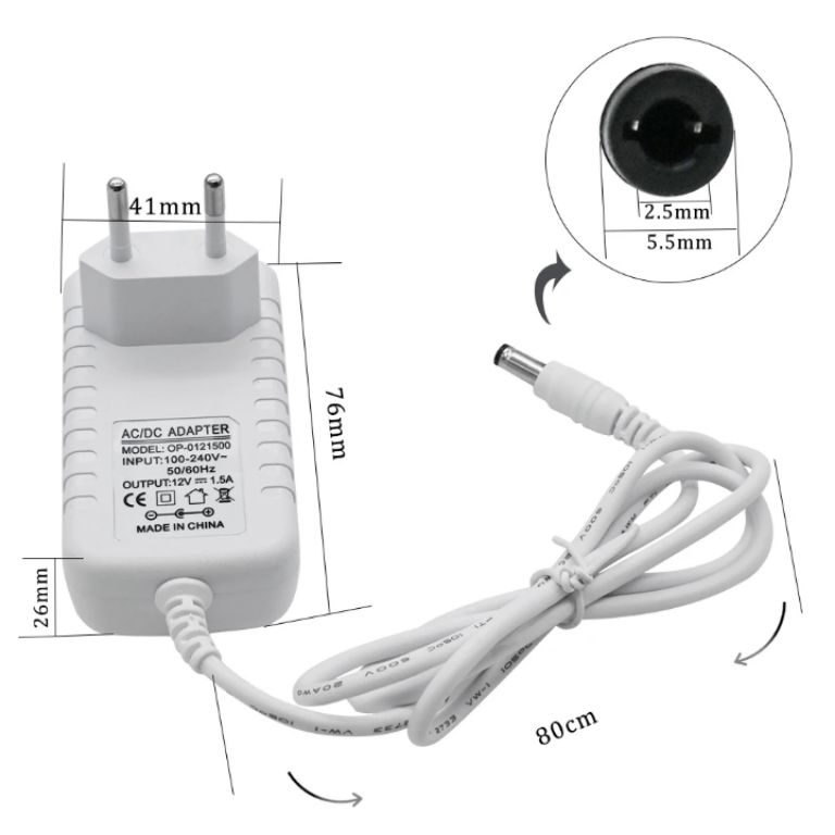 CCTV 5A Power Adapter by Hiphen Solutions