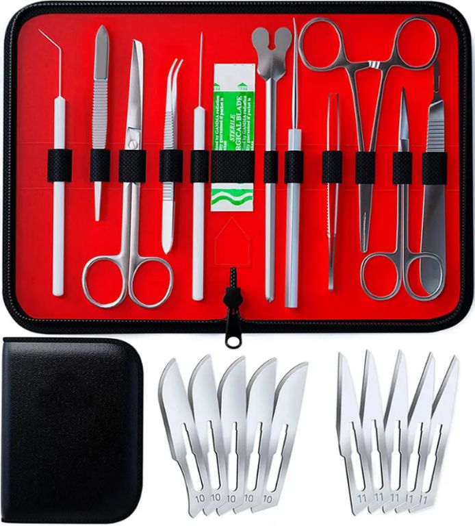 Sterile Anatomical Dissecting Set Kit by Scantrik