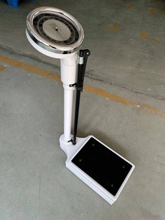 Accurate Analog Weighing Scale with Height Meter by Scantrik