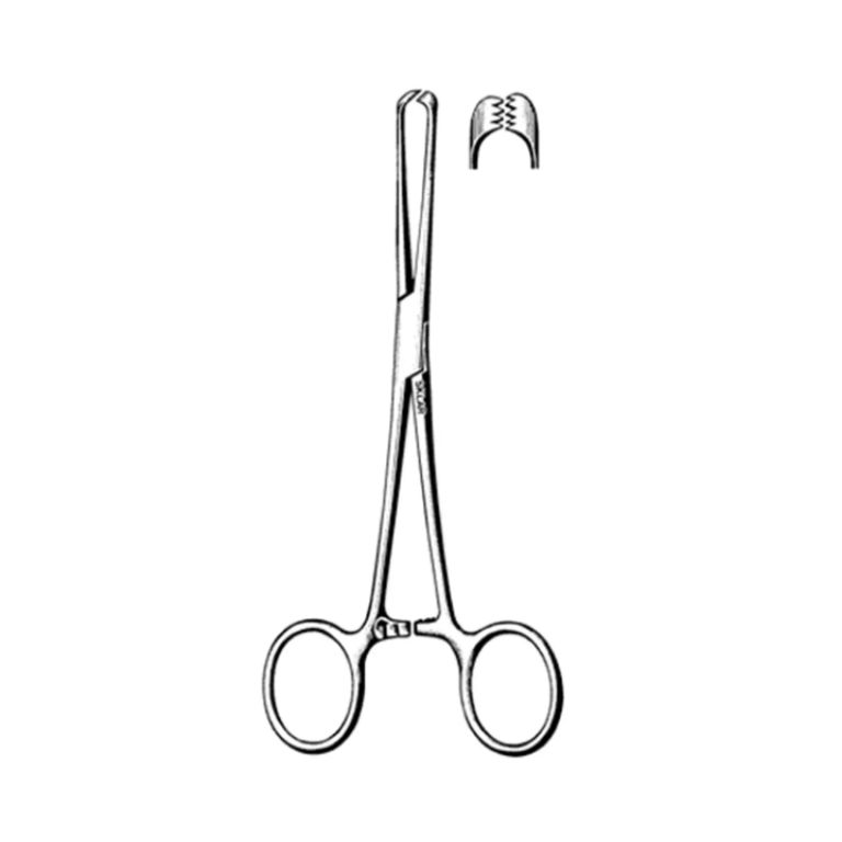 High-Quality Allis Tissue Forceps 5×6 Teeth, 160mm by Scantrik