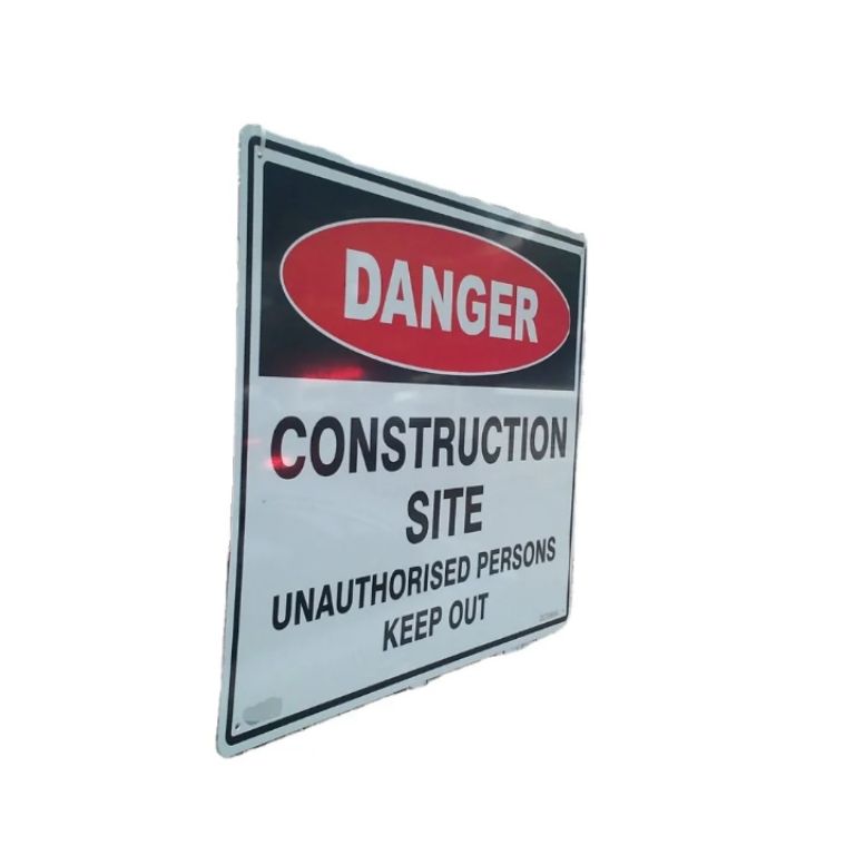 Construction Warning Sign by Hiphen Solutions