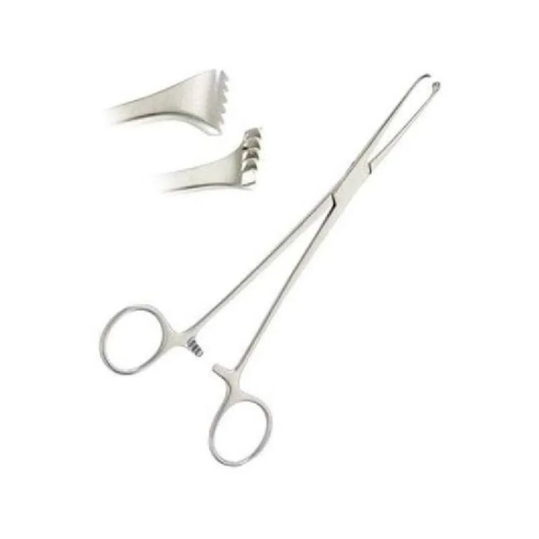 Stainless Steel Allis Tissue Forceps 5×6 Teeth, 160mm by Scantrik