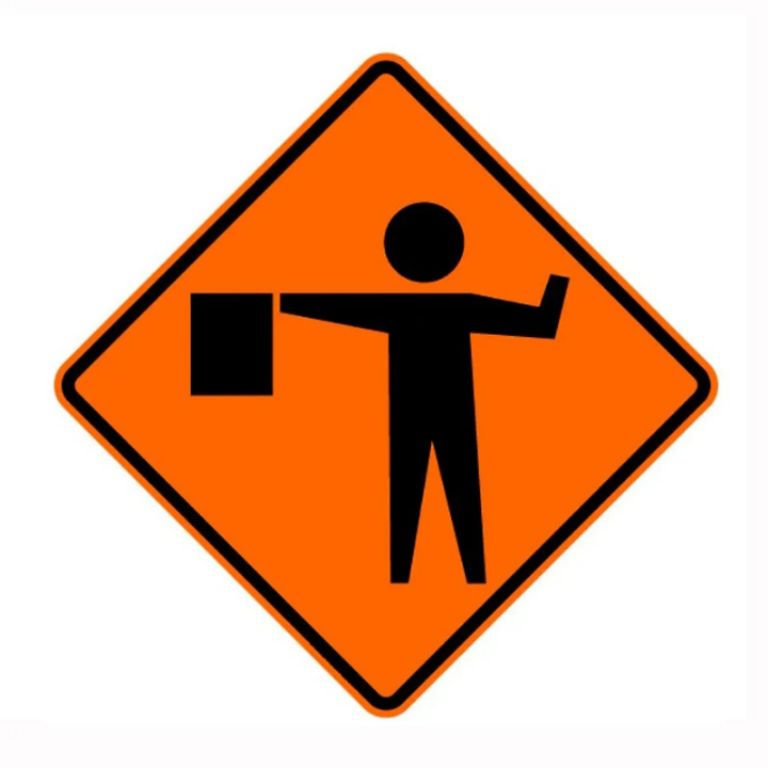 Caution: Construction Zone Sign by Hiphen Solutions