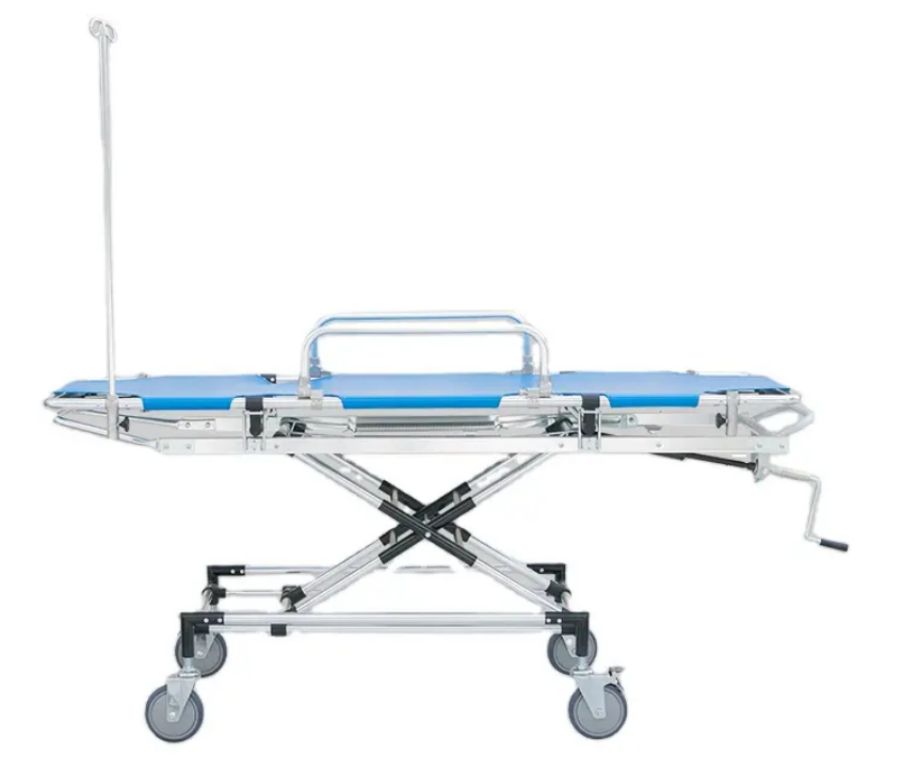 Stainless Steel Aluminum Ambulance Stretcher by Scantrik