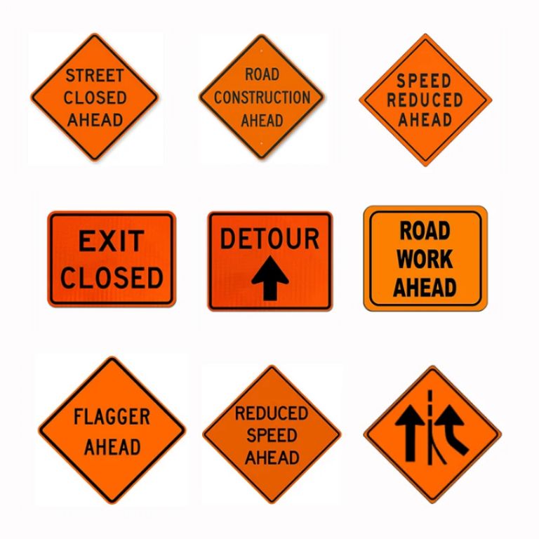 Maintenance Zone Sign by Hiphen Solutions